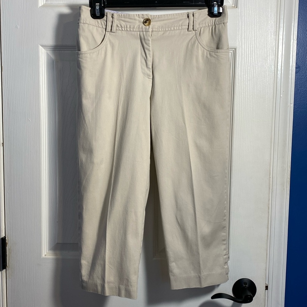 Westport Capri Stretch Cream Jean Size 8